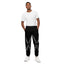 Chain Harness Black Nylon Track Pants