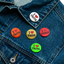 I Heart TBoys + .... Set of pin buttons
