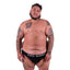 Large Mexican Transman Wearing Cake Bandit Packing Briefs