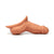 Side view of STP Freely stand to pee packer showing soft silicone design and natural texture
