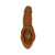 A stand-to-pee device made of flesh-colored silicone, showing measurements of 4 inches in length and 3 inches in circumference.