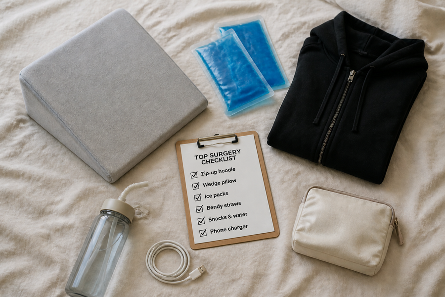 Getting Ready for Top Surgery: What to Pack, Wear & Ask