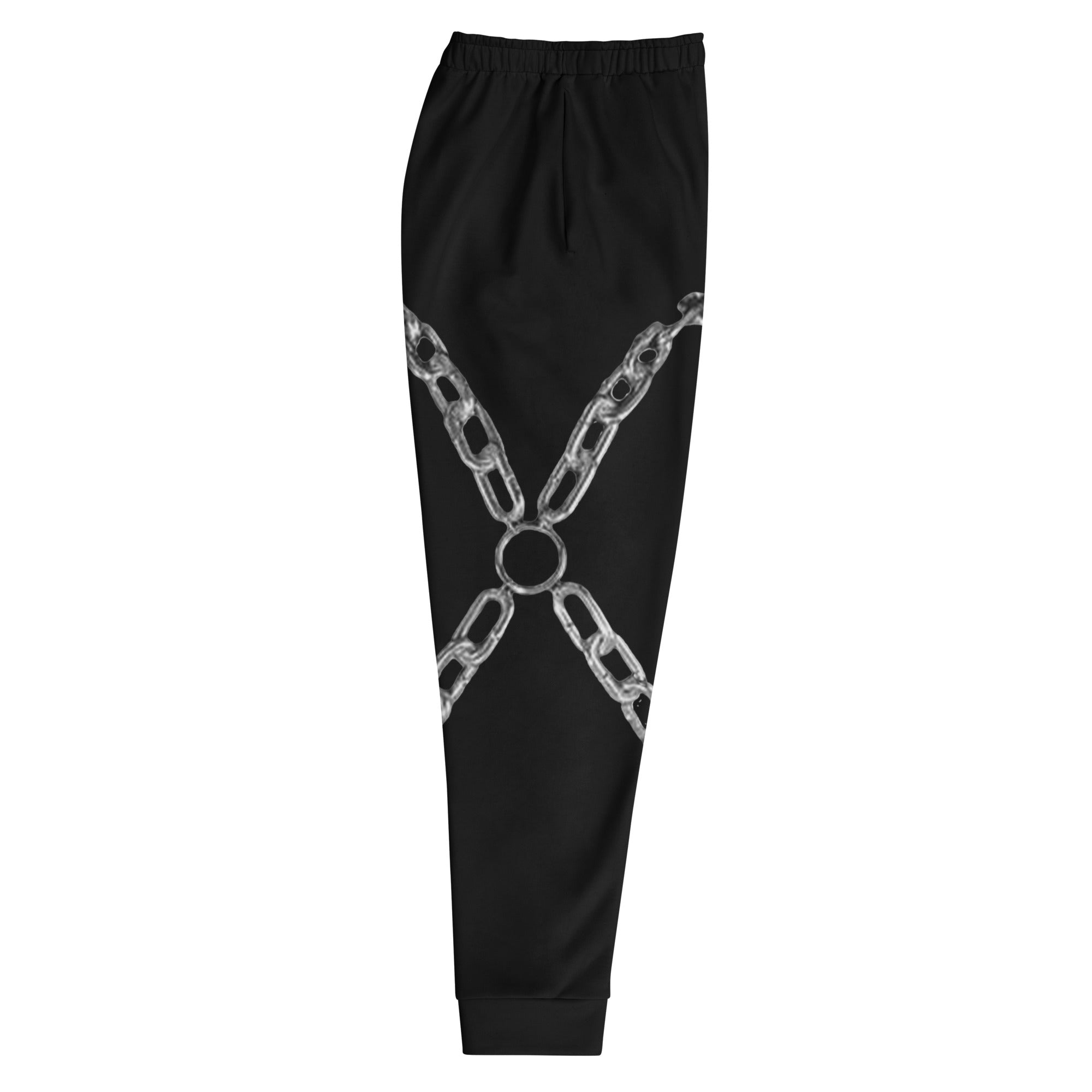 Black Chain Sweatpants: Bold Style Meets Cozy Comfort for Any