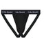 Cake Bandit Black Flat Front Jock small logo back view