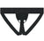 Cake Bandit Small logo black monochrome harness. 