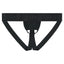 Cake Bandit Small logo black monochrome harness. 