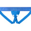 Cake Bandit monochrome electric blue harness front
