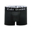 Cake Bandit 3" Swim Boxer Briefs Front view on white back ground.