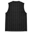 Black barbed wire mesh tank back