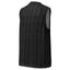 Black barbed wire mesh tank back side