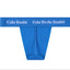 Electric Blue Flat Front Jock Thong Back view