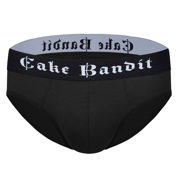 Cake Bandit packing briefs in Black