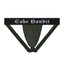Dark Green Cake Bandit Jockstrap Front view