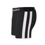 Cake Bandit Black Boxer Briefs with two white stripes on the side and white lettering on the black waistband