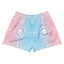 trans pride flag swim shorts