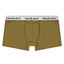 Olive 3" Cake Bandit Packing Boxer Briefs inside pouch view