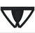 Black Cake Bandit monochrome packing  jockstrap front view
