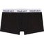 Cake Bandit black flat front boxers with pouch inside view