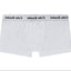 Heather Grey Cake Bandit 3" inseam packing boxer briefs inside pouch view