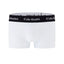 White Cake Bandit 3" inseam packing boxer briefs  front view