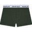 Cake Bandit STP Boxer Briefs Dark Green with 3" inseam inside view with functional opening 