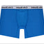 Cake Bandit 6" boxer briefs electric blue showing inside pouch view