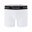Cake Bandit White 6" Packing Boxer Briefs with black waistband and white gothic logo lettering