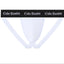 Front of the Cake Bandit White Packing Jock with black waistband with white lettering. 