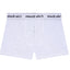 Cake Bandit STP Boxer Briefs Heather Grey with 3" inseam inside view with functional opening 