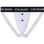 Heather Grey Cake Bandit STP Jock. Front view features two button front opening.