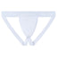Cake Bandit Monochrome Packing Jockstrap White front view
