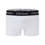 Cake Bandit heather grey flat front boxers front view