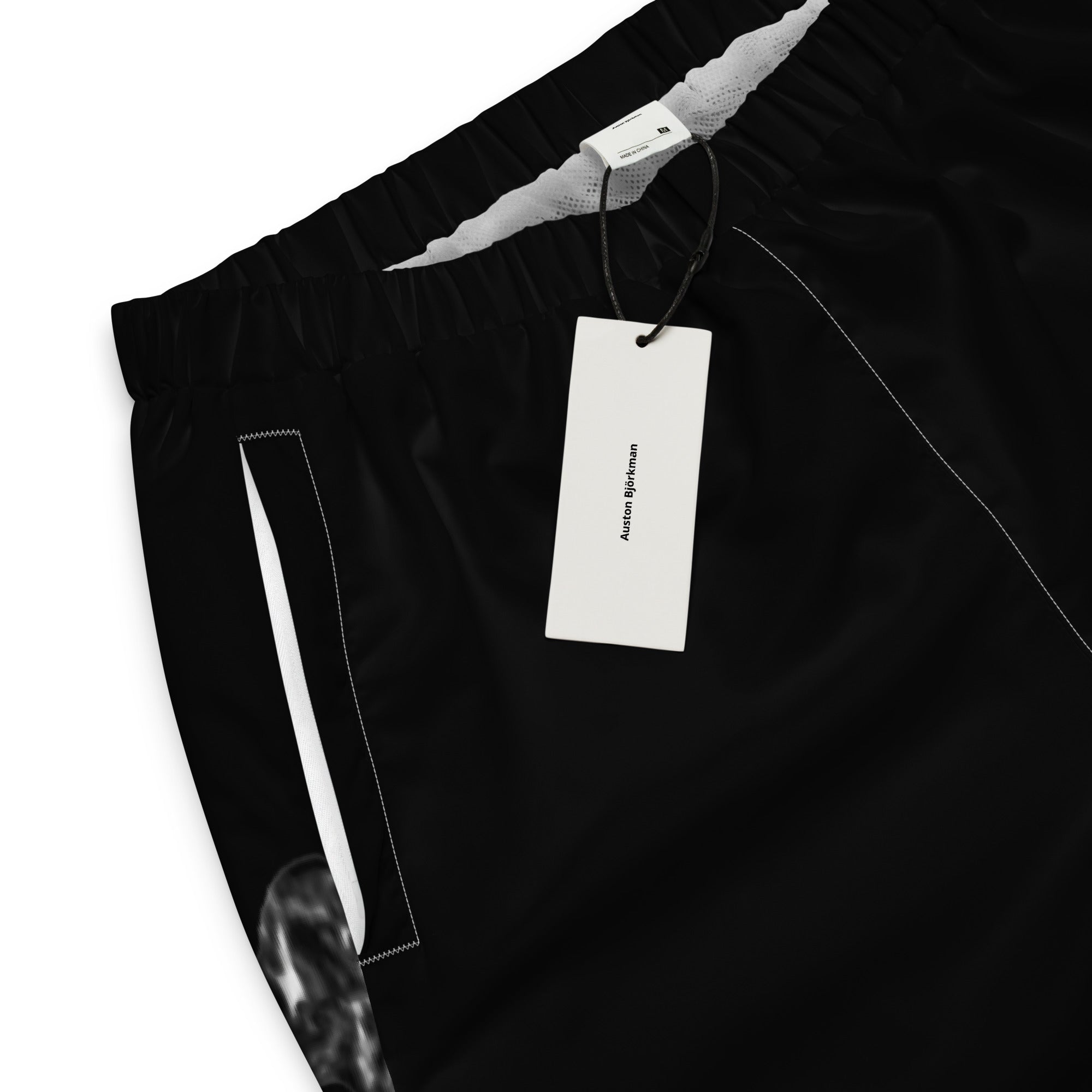 Chain Harness Black Nylon Track Pants – TG Supply