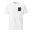 Front of White Psychedelic Protect Trans T-shirt 