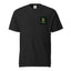 Front of Psychedelic Protect Trans T-shirt in Black