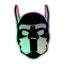 woof - arrrooo puppy hood sticker large