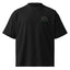 Oversized organic black I am investing in me T-Shirt