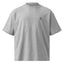 Oversized organic grey I am investing in me T-Shirt