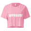 Pink Loverboy crop top