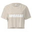 Tan Loverboy crop top
