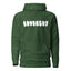 Green affirming trans Loverboy hoodie 
