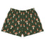 Mushroom print swim shorts front