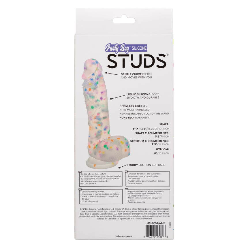 Party Boy Studs 6" Pleasure Boy | TG Supply Party Boy Studs 6" Pleasure Boy | TG Supply