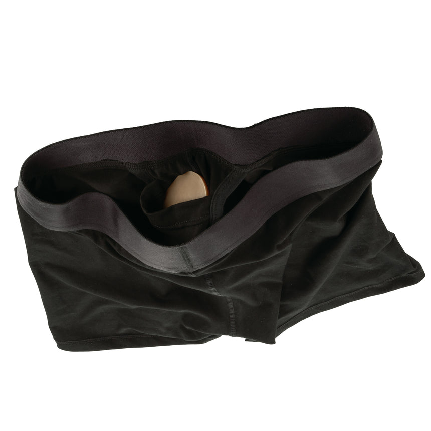 *New* No Logo Flat Front 3" Packing Boxer Briefs