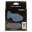 Ride ’Em Premium Denim Eye Mask – soft indigo blindfold for sensory play box details.