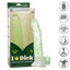 *NEW* Glow-In-The-Dark - 8" I Leaf D*ck