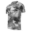 black and white storm print cake bandit compression shirt