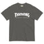 Thriving While Trans T-Shirt – Skater Energy. Trans Resilience. - alternate view for trans men and transmasculine people