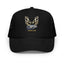 Black Trans I Am Trucker Hat Front