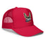 Red Trans I Am Trucker Hat side